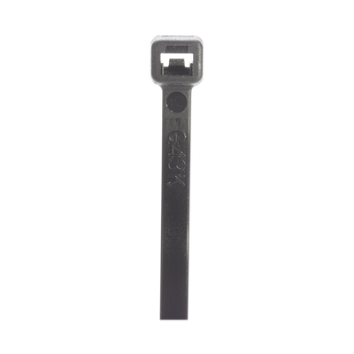 PANDUIT - Cincho de Nylon 6.6 StrongHold™, 533mm largo x 7.6mm ancho, Color Negro Exterior, Resistente a Rayos UV, Paquete de 100pz