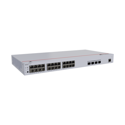 HUAWEI - Switch de Acceso eKit Administrable / Capa 2 / 24 Puertos PoE+ Gigabit + 4 Puertos SFP+/SFP + Puerto de Consola  / Poe Perpetuo / Presupuesto PoE 400 W / Sin Licenciamiento