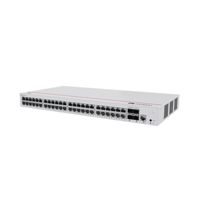 HUAWEI - Switch de Acceso Gigabit Administrable  Capa 2 / 48 puertos 10/100/1000 Mbps / 4 Puertos 1GE SFP Uplink / ERPS  / IMGP Snooping / DHCP Snooping / Administración Nube Gratis