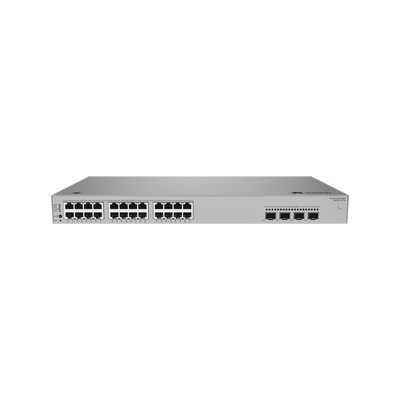 HUAWEI - Switch de Acceso Gigabit Administrable PoE Capa 2 / 24 puertos 10/100/1000 Mbps (PoE) / 4 Puertos 2.5GE SFP Uplink  / ERPS / IMGP Snooping / DHCP Snooping / PoE Perpetuo / 400 W / Administración Nube Gratis