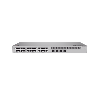 HUAWEI - Switch de Acceso Gigabit Administrable Capa 2 / 24 puertos 10/100/1000 Mbps / 2 Puertos 2.5GE SFP + 2 Puertos 10GE SFP+ Uplink  / ERPS / IMGP Snooping / DHCP Snooping / Administración Nube Gratis