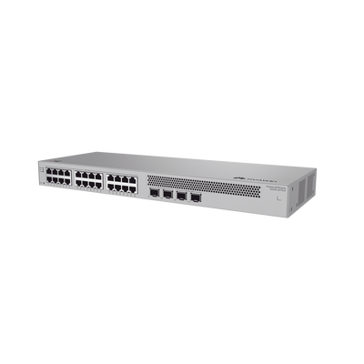 HUAWEI - Switch de Acceso Gigabit Administrable Capa 2 / 24 puertos 10/100/1000 Mbps / 2 Puertos 2.5GE SFP + 2 Puertos 10GE SFP+ Uplink  / ERPS / IMGP Snooping / DHCP Snooping / Administración Nube Gratis