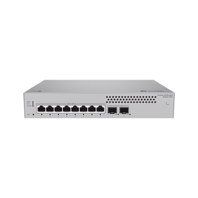 HUAWEI - Switch de Acceso eKit Administrable Capa 2 / 8 Puertos Gigabit / 2 Puertos SFP 1-2.5 Gbps / Gestión Gratuita desde la Nube / Libre de Licenciamiento