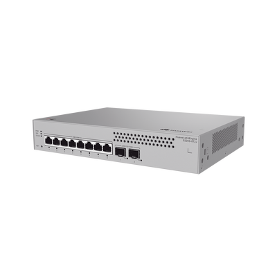 HUAWEI - Switch de Acceso eKit Administrable Capa 2 / 8 Puertos Gigabit / 2 Puertos SFP 1-2.5 Gbps / Gestión Gratuita desde la Nube / Libre de Licenciamiento
