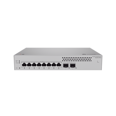 HUAWEI - Switch de Acceso Gigabit Administrable Capa 2 / 8 puertos 10/100/1000 Mbps / 2 Puertos 10GE SFP Uplink  / ERPS / IMGP Snooping / DHCP Snooping / Administración Nube Gratis