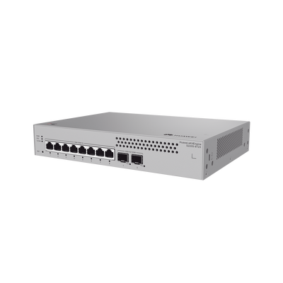 HUAWEI - Switch de Acceso Gigabit Administrable Capa 2 / 8 puertos 10/100/1000 Mbps / 2 Puertos 10GE SFP Uplink  / ERPS / IMGP Snooping / DHCP Snooping / Administración Nube Gratis