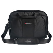 SWISSMOBILITY - Maletín Swissmobility 17 3 cierres lapicera incluida color negro