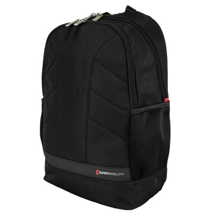 SWISSMOBILITY - Mochila Swissmobility Allen Porta Laptop 15.6" Negro