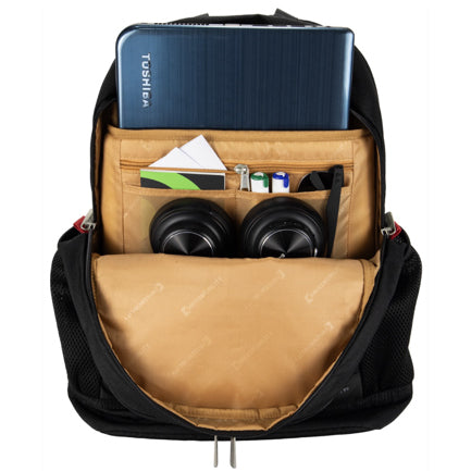 SWISSMOBILITY - Mochila Swissmobility Allen Porta Laptop 15.6" Negro