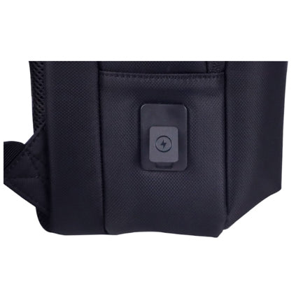 SWISSMOBILITY - Mochila Swissmobility WATSON 17 2 cierres principales rígida doble asa color negro