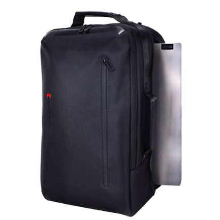 SWISSMOBILITY - Mochila Swissmobility WATSON 17 2 cierres principales rígida doble asa color negro