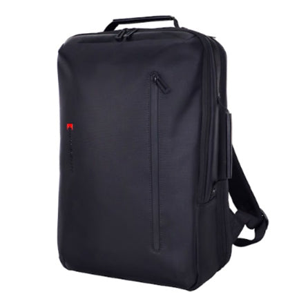 SWISSMOBILITY - Mochila Swissmobility WATSON 17 2 cierres principales rígida doble asa color negro