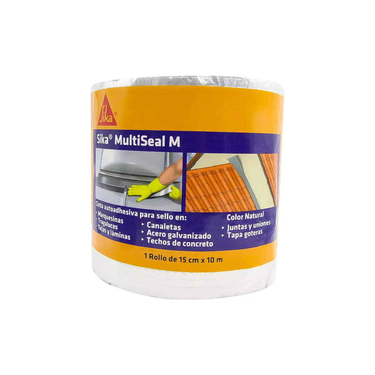 Cinta Asfaltica Autoadherible E Impermeable Natural 10 Mts X 15 Cm Multi-Seal
