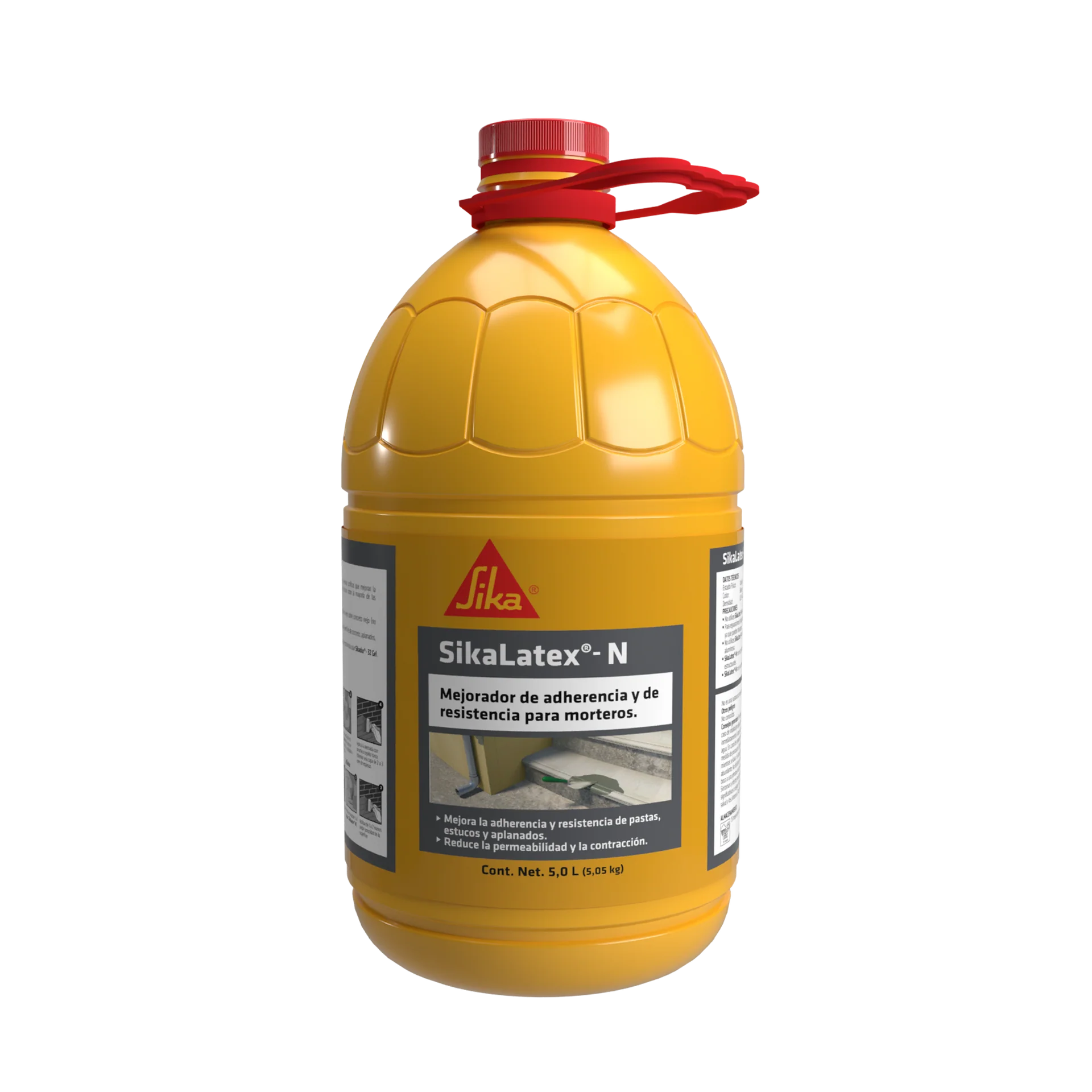 Aditivo Liquido Mejora Adherencia Y Resistencia 5 Kg Pet (Sikalatex N)