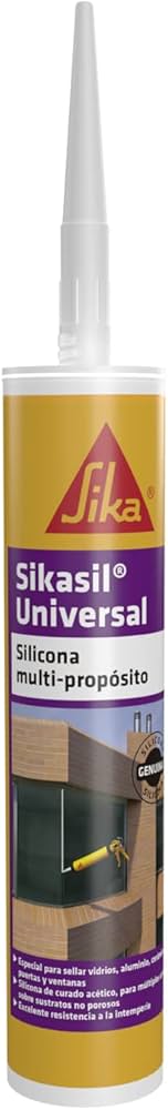 Silicon Uso General Transparente 280 Ml (Sikasil Universal)