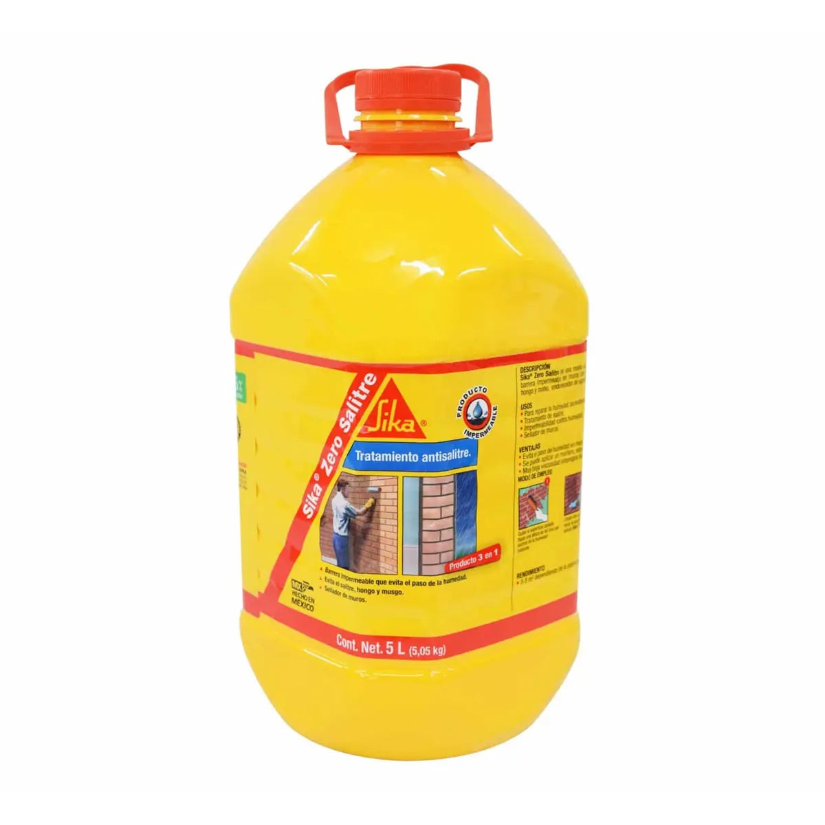 Eliminador De Salitre Y Humedad (5 Lt) Zero Salitre Pet