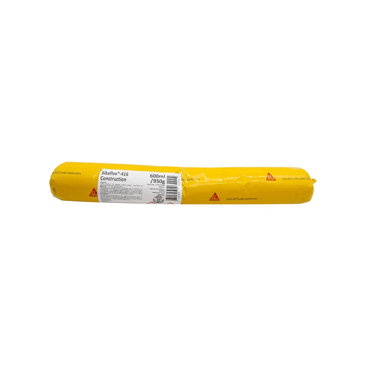 Sellador De Poliuretano Blanco 600 Ml (Sikaflex-416 Construction)