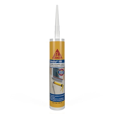 Sellador Acrilico Blanco 300 Ml (Sikacryl 150)