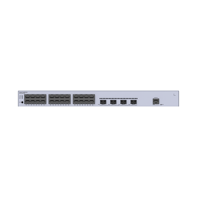 HUAWEI - Switch de Distribución/Core Gigabit Administrable  Capa 3 / 24 puertos 10/100/1000 Mbps  / 4 Puertos 1GE SFP Uplink / ERPS / Rutas Estáticas / iStack / Administración Nube Gratis