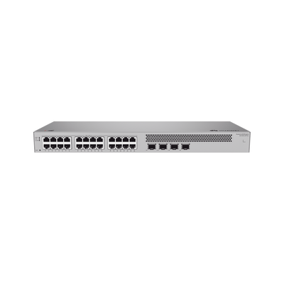 HUAWEI - Switch de Acceso Gigabit Administrable Capa 2+ / 24 puertos 10/100/1000 Mbps / 4 Puertos 2.5GE SFP Uplink  / ERPS / Rutas Estáticas / Administración Nube Gratis