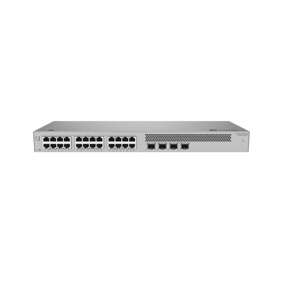 HUAWEI - Switch de Acceso Gigabit Administrable Capa 2+ / 24 puertos 10/100/1000 Mbps / 2 Puertos 2.5GE SFP + 2 Puertos 10GE SFP+ Uplink  / ERPS / Rutas Estáticas / Administración Nube Gratis