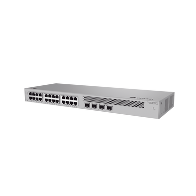 HUAWEI - Switch de Acceso Gigabit Administrable Capa 2+ / 24 puertos 10/100/1000 Mbps / 2 Puertos 2.5GE SFP + 2 Puertos 10GE SFP+ Uplink  / ERPS / Rutas Estáticas / Administración Nube Gratis