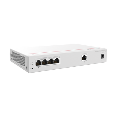 HUAWEI - Router eKit / 1 Puerto WAN Gigabit / 1 Puerto LAN/WAN Gigabit / 3 Puertos  LAN Gigabit / Rendimiento de 1 Gbps / Controlador (32 APs) / Hasta 150 clientes / Libre de licenciamiento
