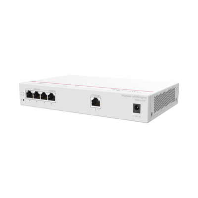 HUAWEI - Router eKit / 1 Puerto WAN Gigabit / 1 Puerto LAN/WAN Gigabit / 3 Puertos  LAN Gigabit / Rendimiento de 1 Gbps / Controlador (32 APs) / Hasta 150 clientes / Libre de licenciamiento