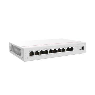 HUAWEI - Router eKit / 2 Puertos WAN Gigabit / 1 Puerto LAN/WAN Gigabit  / 7 Puertos PoE LAN Gigabit / Presupuesto PoE 124 W / Rendimiento de 2 Gbps / Controlador (64 APs) / Hasta 250 clientes / Libre de licenciamiento