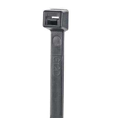 PANDUIT - Cincho STRONGHOLD de Nylon 6.6, 1020mm largo x 9mm ancho, Color Negro Exterior, Resistente a Rayos UV, Paquete de 50 Piezas