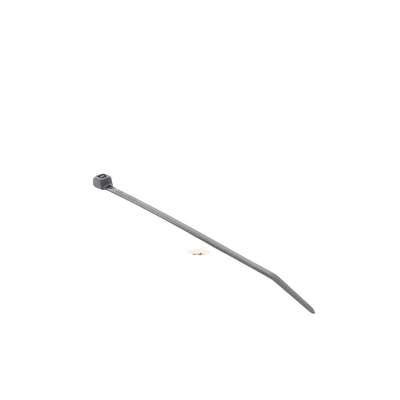 PANDUIT - Cincho de Nylon 6.6 StrongHold™, 100mm largo x 2.5mm ancho, Color Negro, Exterior Resistente a Rayos UV, Paquete de 100pz