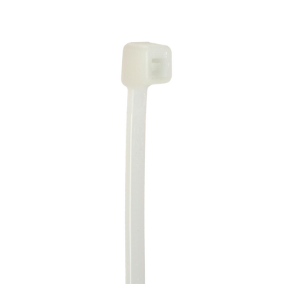 PANDUIT - Cincho STRONGHOLD, 100 mm largo x 2.5 mm ancho, Tensión 18 lb (80 N) Naylon 6.6 Color Natural, Paquete de 1000 Piezas