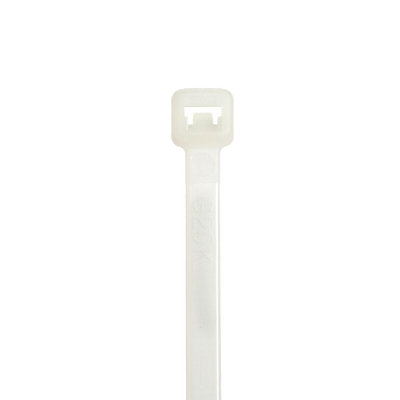 PANDUIT - Cincho STRONGHOLD, 100 mm largo x 2.5 mm ancho, Tensión 18 lb (80 N) Naylon 6.6 Color Natural, Paquete de 1000 Piezas