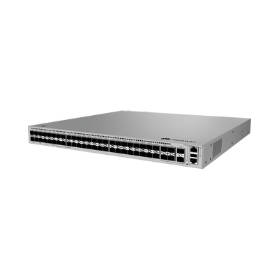 HUAWEI - Switch Empresarial Core Gigabit Administrable  Capa 3 / 48 puertos 1GE SFP / 4 Puertos 10GE SFP+ Uplink / 2 Puertos 10GE SFP+ (Stack) / ERPS / Ruteo Dinamico (RIP, OSPF, IS-IS y BGP)  / iStack / Administración Nube Gratis