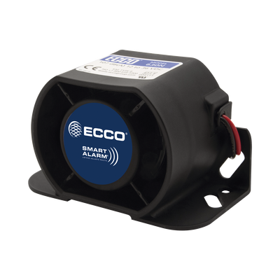 ECCO - Alarma de reversa inteligente 12-24 V, 82- 107 dBA