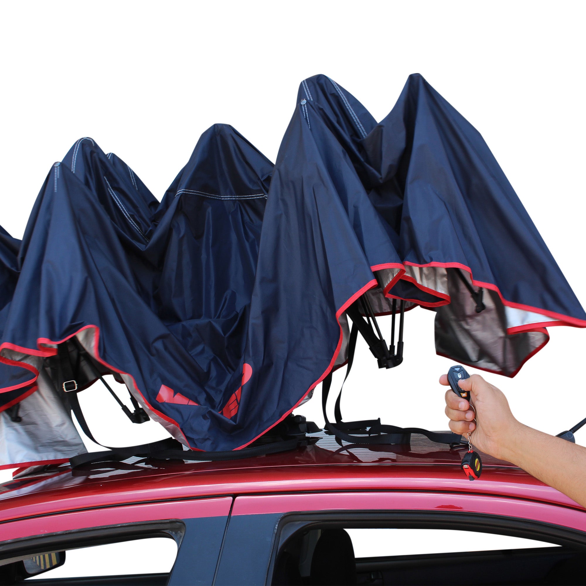 Sombrilla automática para auto
