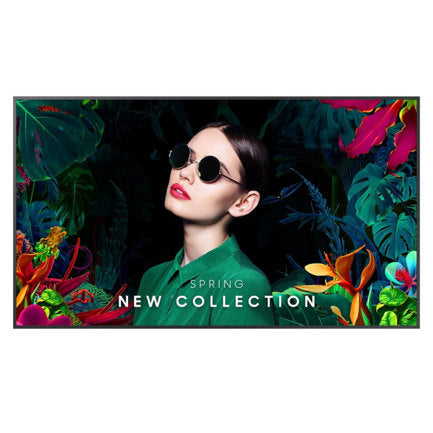 SAMSUNG - Pantalla Samsung 85" Smart Signage Monitor Edge Led BLU UHD 3840x2160 Operation hours 24/7 500nit Contrast Ra