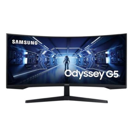 SAMSUNG - Monitor Samsung 34" Odyssey G5 WQHD Resolución 3440x1440 Panel VA