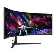 SAMSUNG - Monitor Samsung 57" Mini Led Curvo FHD Resolucion 7680x2160 Panel VA