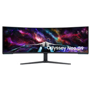 SAMSUNG - Monitor Samsung 57" Mini Led Curvo FHD Resolucion 7680x2160 Panel VA