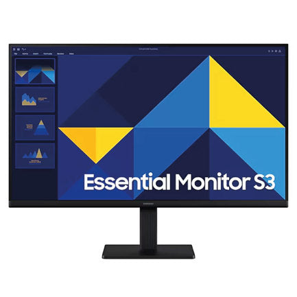SAMSUNG - Monitor Samsung 27" Essential S3 S30GD FHD IPS Plano 100HZ