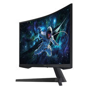 SAMSUNG - Monitor Samsung 27" Gaming Odyssey G55C QHD 2560 x 1440 165HZ VA CURVO 1000R G5