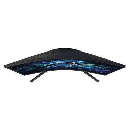 SAMSUNG - Monitor Samsung 27" Gaming Odyssey G55C QHD 2560 x 1440 165HZ VA CURVO 1000R G5