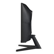 SAMSUNG - Monitor Samsung 27" Gaming Odyssey G55C QHD 2560 x 1440 165HZ VA CURVO 1000R G5