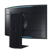 SAMSUNG - Monitor Samsung 55" Gaming Odyssey Ark 2th Gen 4K 3840x2160 165HZ VA Curvo 1000R 1MS HDR10 Bocinas Gaming HUB SMA