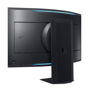 SAMSUNG - Monitor Samsung 55" Gaming Odyssey Ark 2th Gen 4K 3840x2160 165HZ VA Curvo 1000R 1MS HDR10 Bocinas Gaming HUB SMA