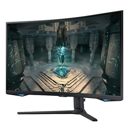 SAMSUNG - Monitor Samsung 32" Smart Gaming QHD 2560 x 1440 240HZ CURVO 1000R 1MS VA GAMING HUB G6