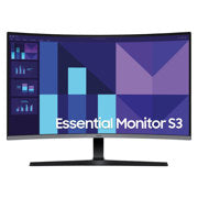SAMSUNG - Monitor Samsung 32" Essential S3 S39GD FHD Panel VA 1920 x 1080 CURVO 1500R HDMI/D-Sub