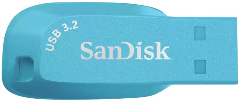 SANDISK - Memoria USB SanDisk Ultra Shift 32GB USB 3.0 Azul Turquesa