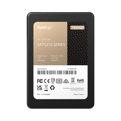 SYNOLOGY - 1920 GB SSD , diseñada para Synology NAS